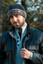 Load image into Gallery viewer, Rib Pullon Turnup Charcoal and Grey 1319