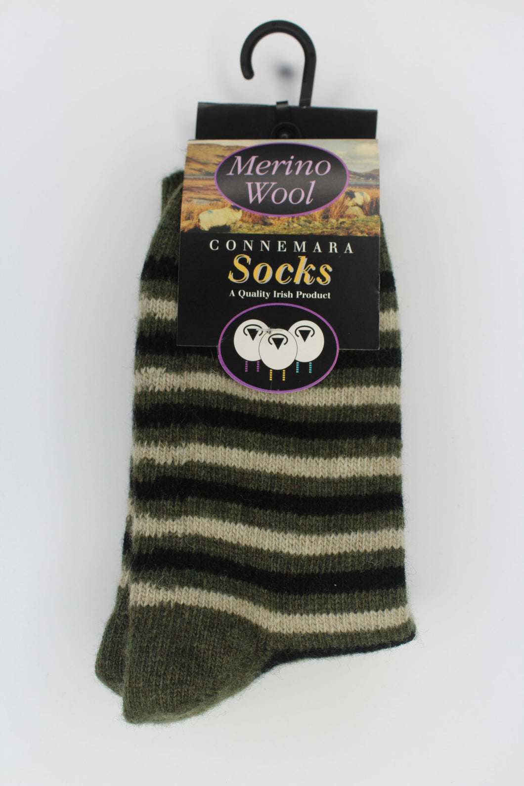 Merino Stripe Socks